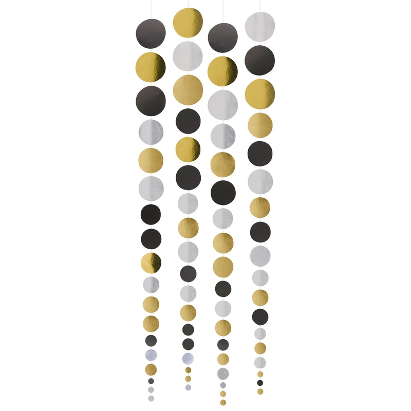 4 String Garlands Golden Wishes 1.3m