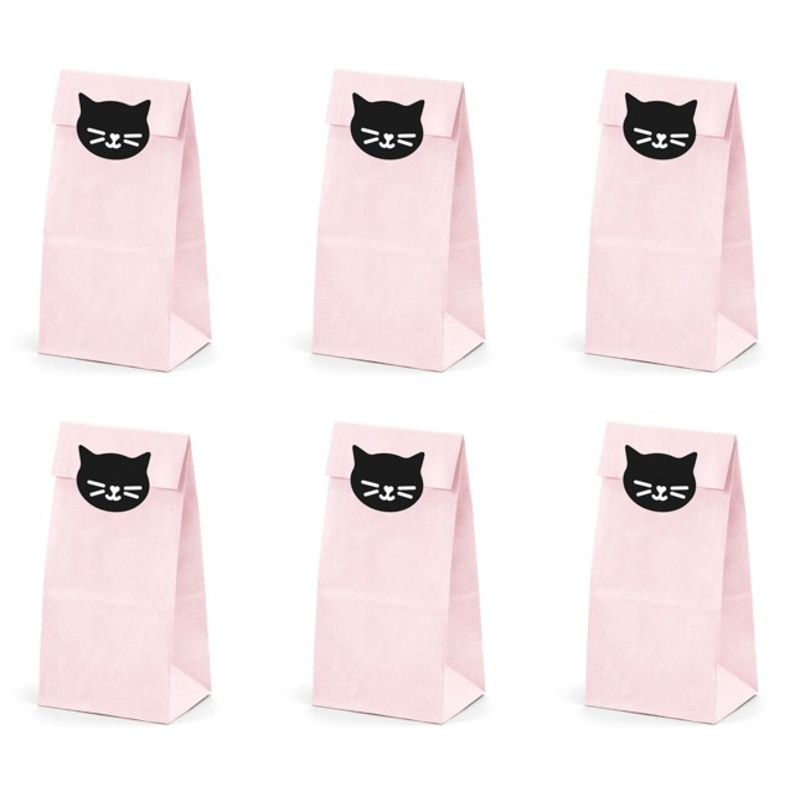 6 cat Kiki gift bags