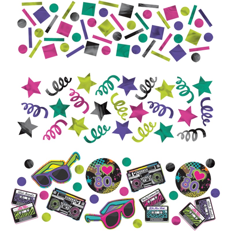 80s sprinkle decoration retro chic