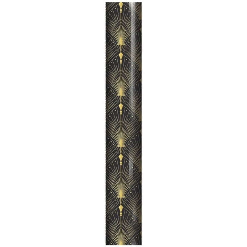 Blue-gold wrapping paper Deluxe 1.5m