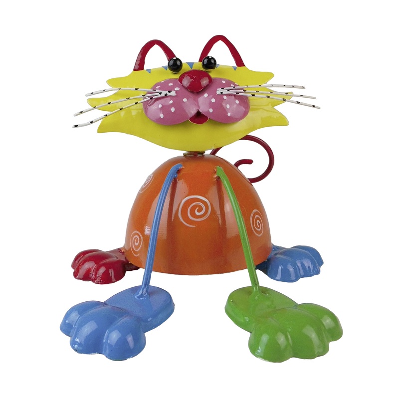 Cat Milan tin figure 15x15x14.5cm