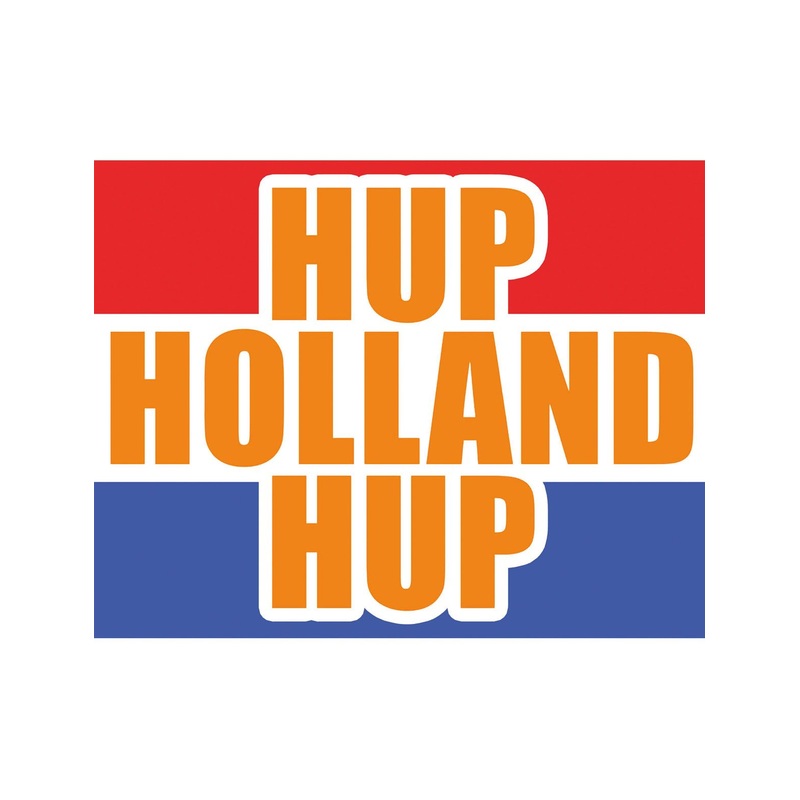 Fan flag Hup Holland Hup 90cm x 150cm