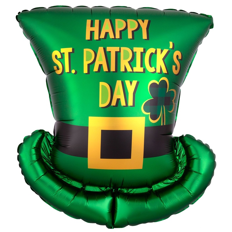 Happy St Paddy Day Leprechaun Balloon 61cm