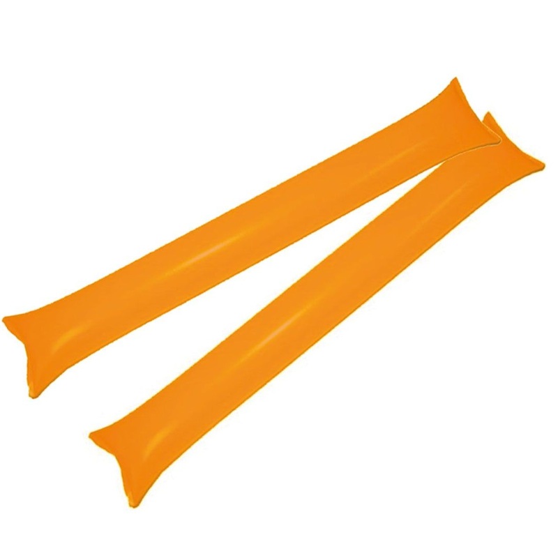 Inflatable batons orange