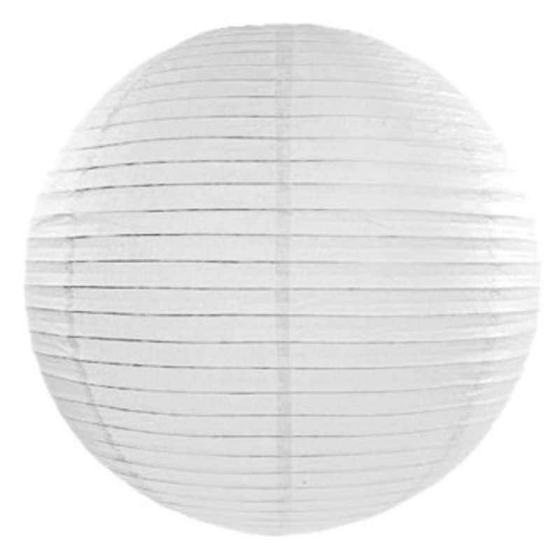Lampion Lilly white 25cm