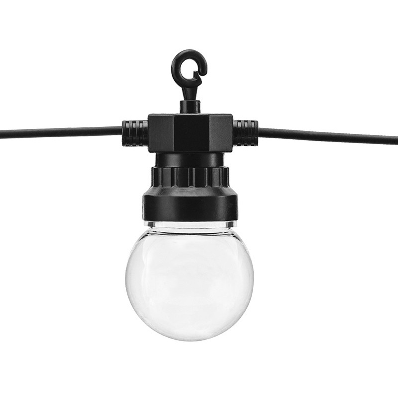 LED fairy lights retro look 5m