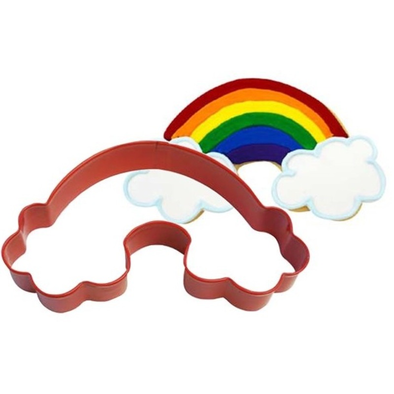 Rainbow cookie cutter