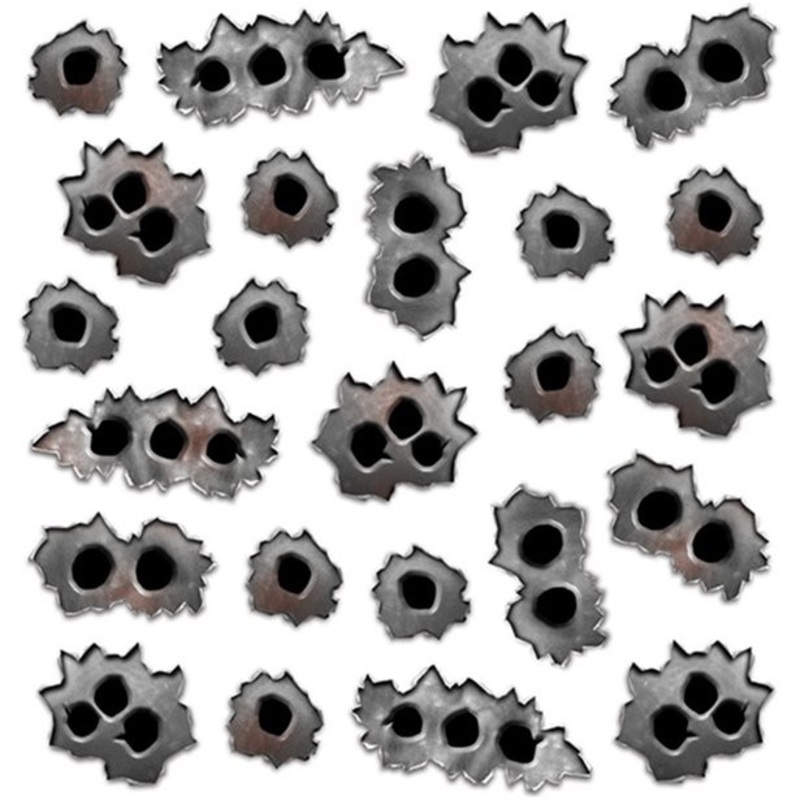 Self-adhesive ball holes set 24 pieces
