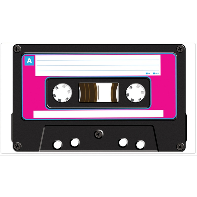 XXL cassette sticker 51 x 29cm