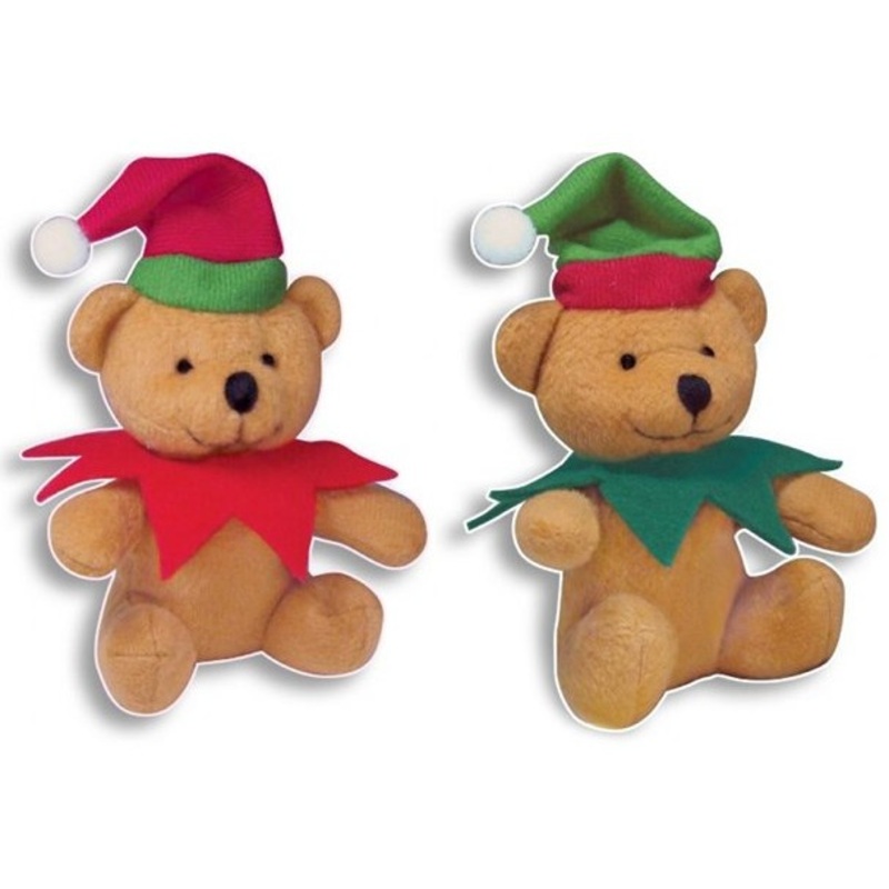 1 Christmas bear Schnuffel 12cm