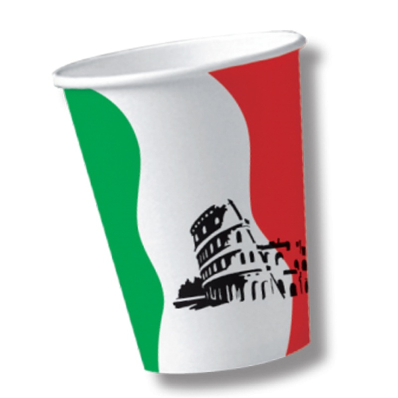 10 France party cups 200ml
