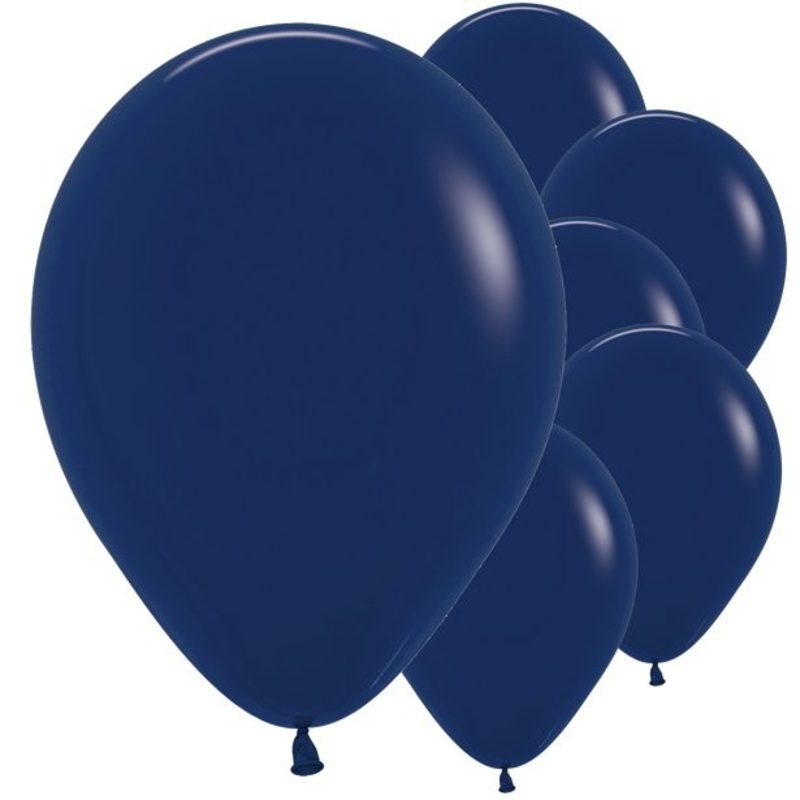 50 dark blue balloons Jive 30cm