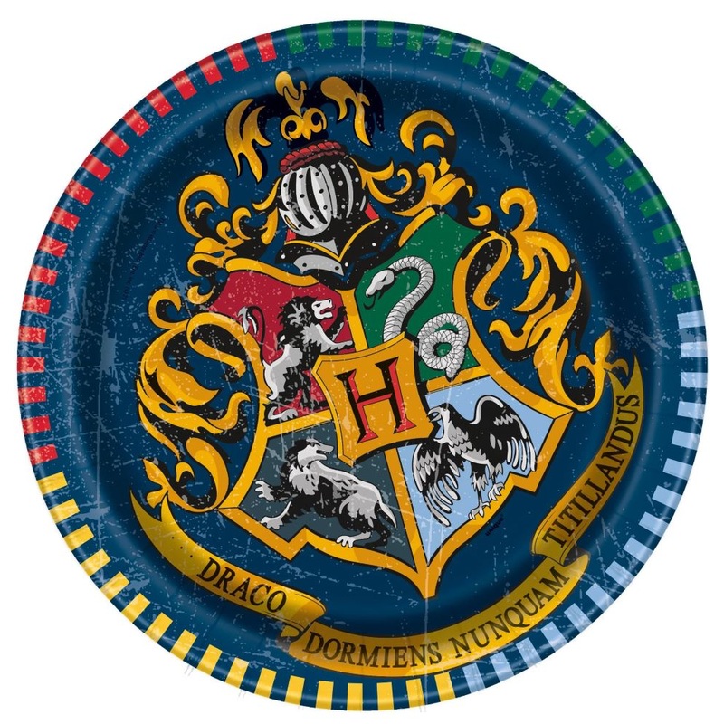 8 Plates - Harry Potter 18cm