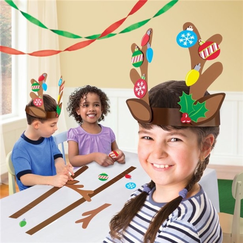 Christmas reindeer antler craft kit