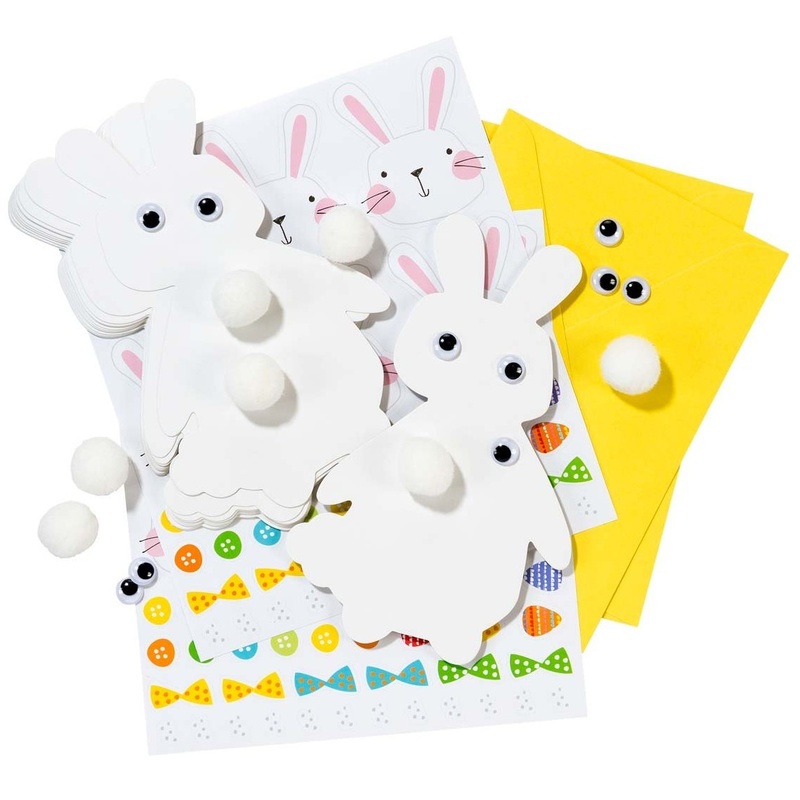 Easter card craft set for children
