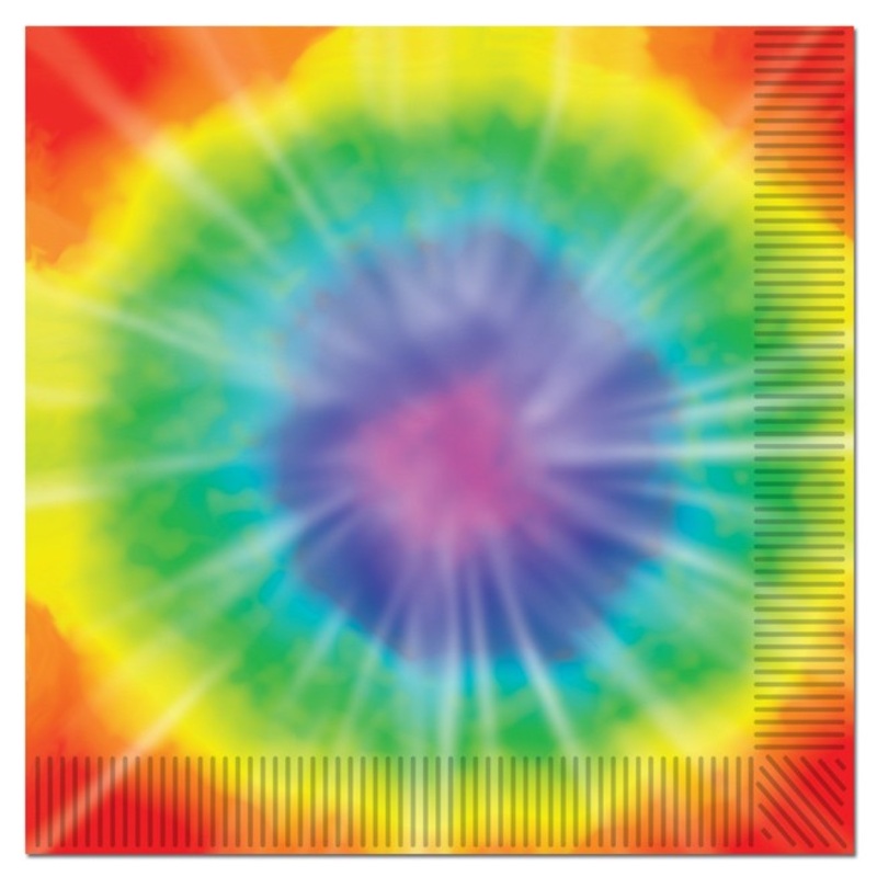 Flower Power Party napkins 13x13cm