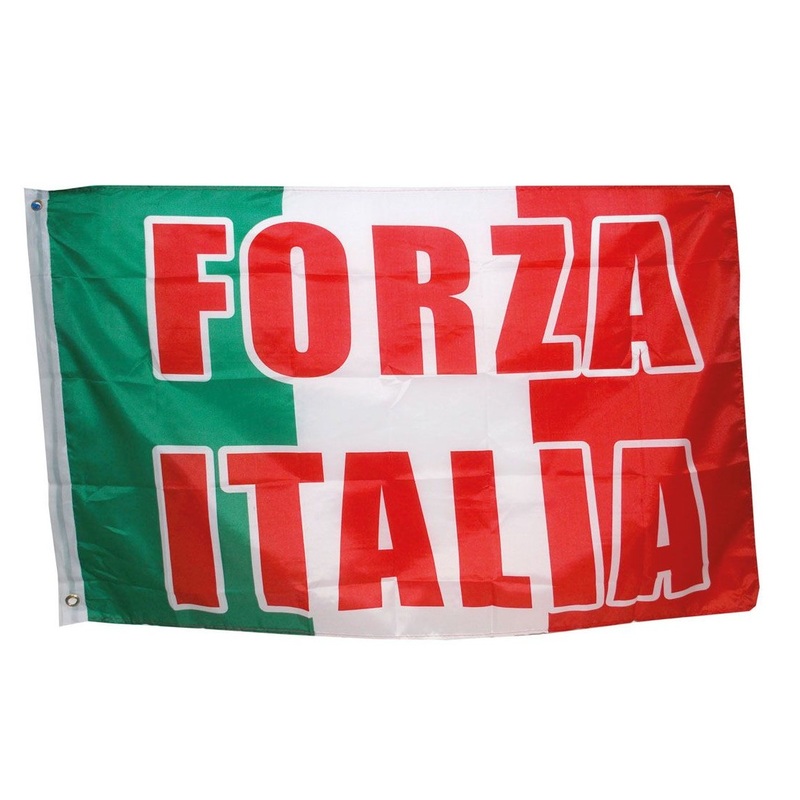 Forza Italia fan flag