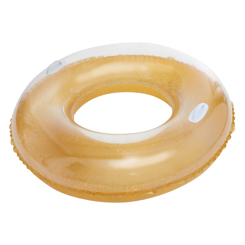Golden glitter swimming hoop 1.05m