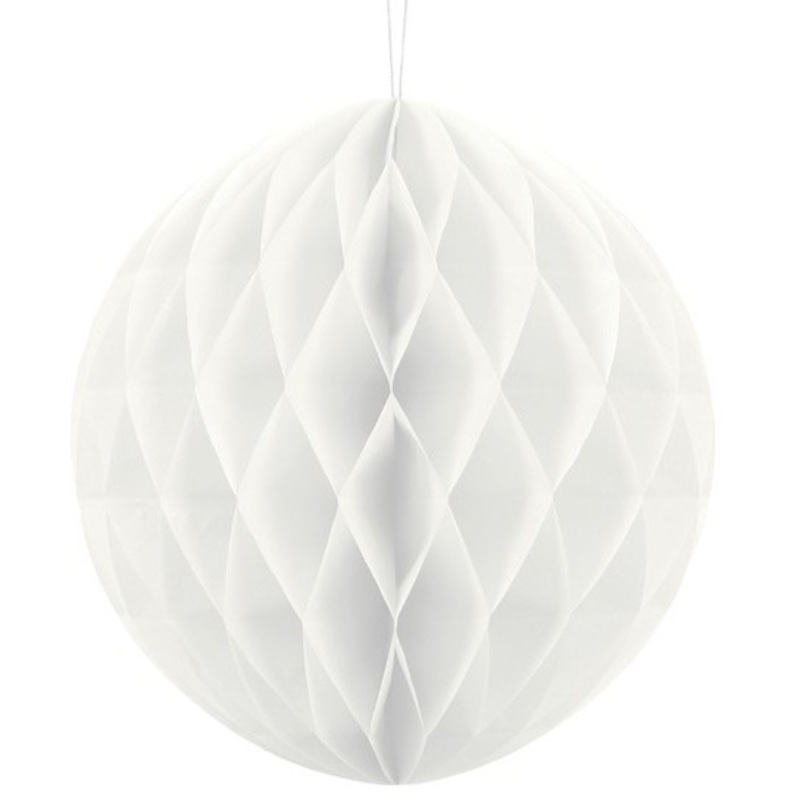 Honeycomb ball Lumina white 30cm