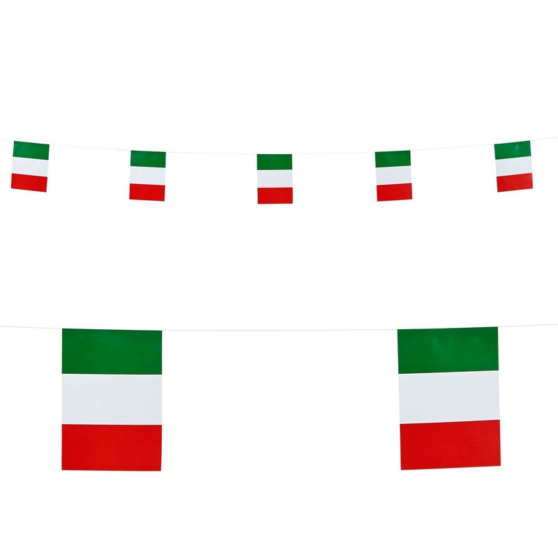 Italy fan party garland 600cm