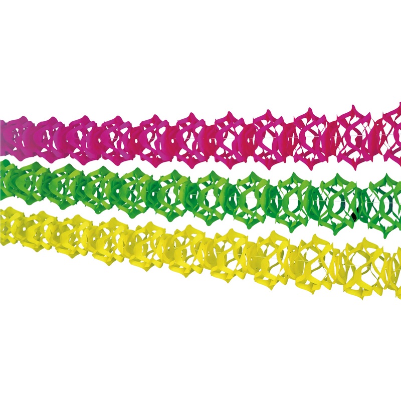 Neon garland set 3 pieces 12x400cm