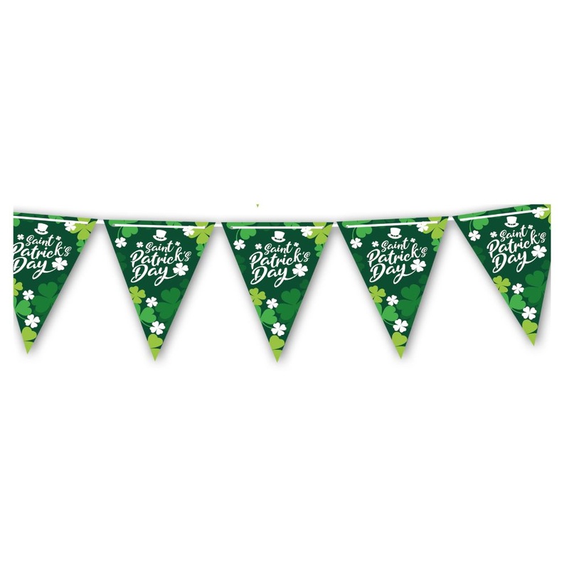 Saint Patrick's Day pennant chain 3m