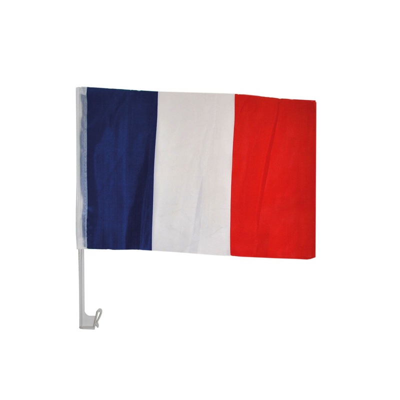 World Cup car flag France
