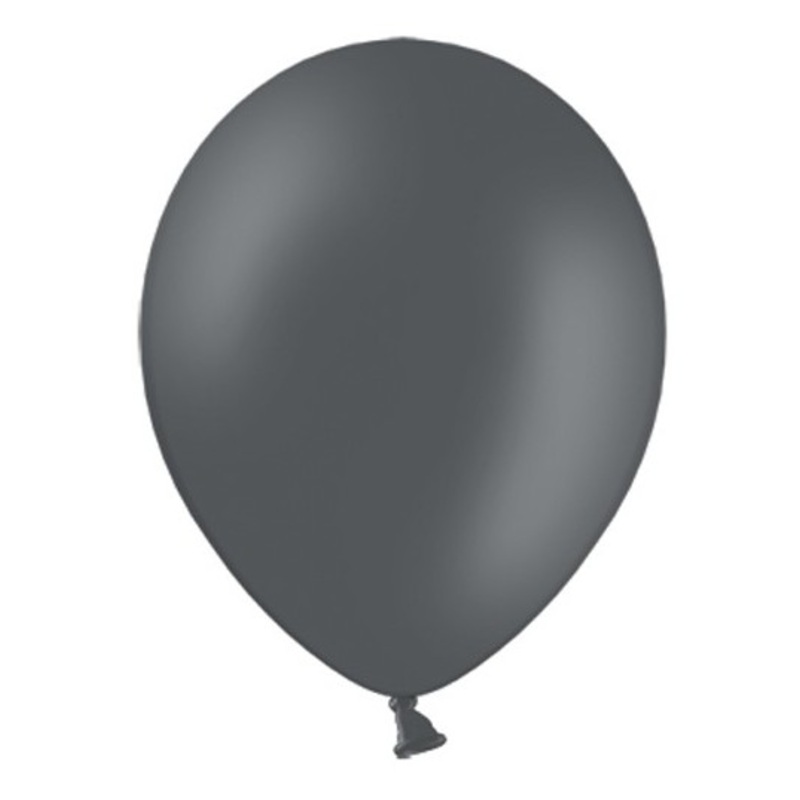 100 balloons anthracite 25cm