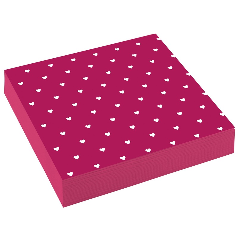 20 Little love napkins 33cm