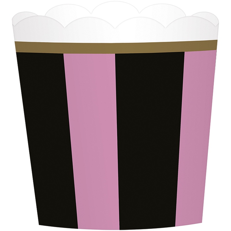 24 days in Paris dessert mug striped 7.3cm