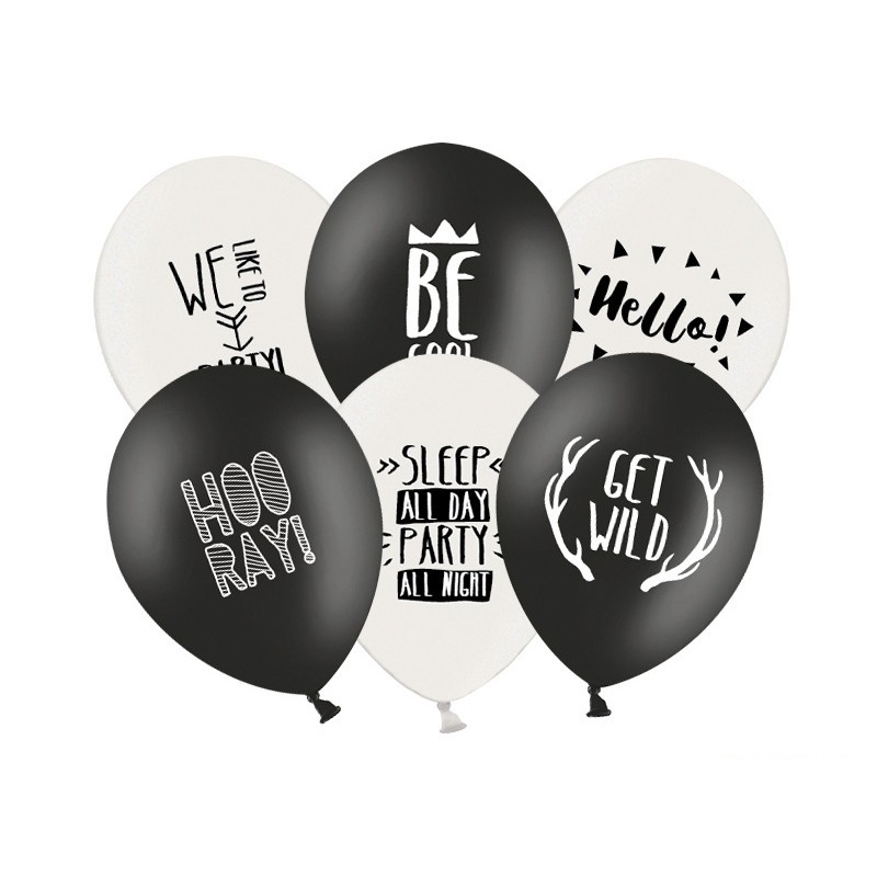 50 party all night balloons 30cm