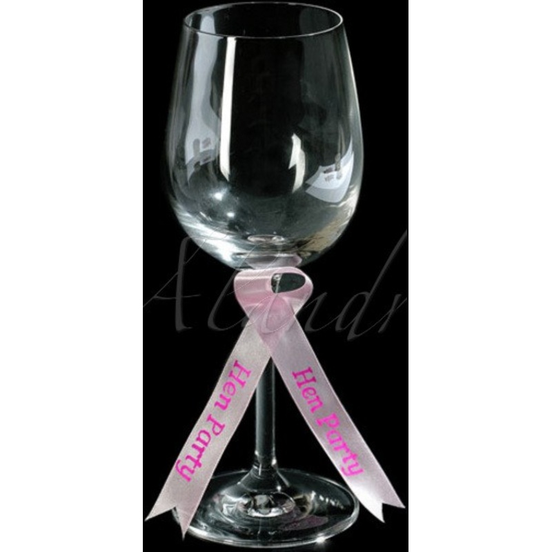 6 pink stag do sashes