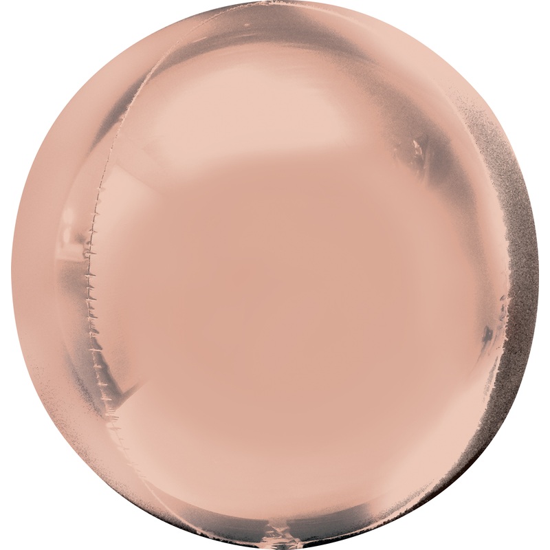 Ball balloon rose gold 38 x 40cm