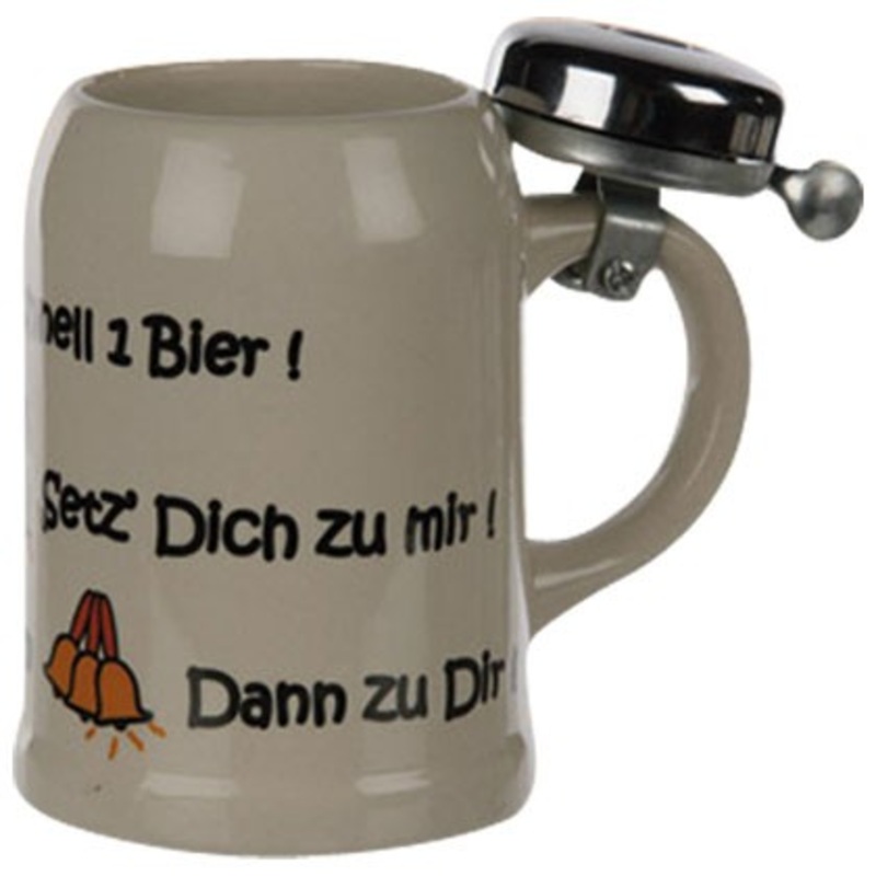 Bell beer mug