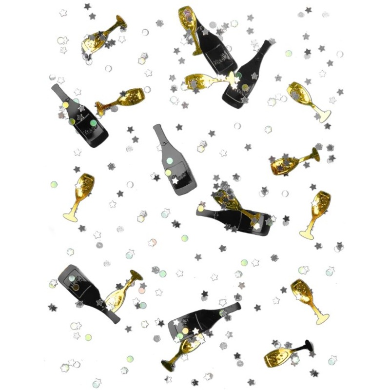 Champagne NYE Table Confetti 14g