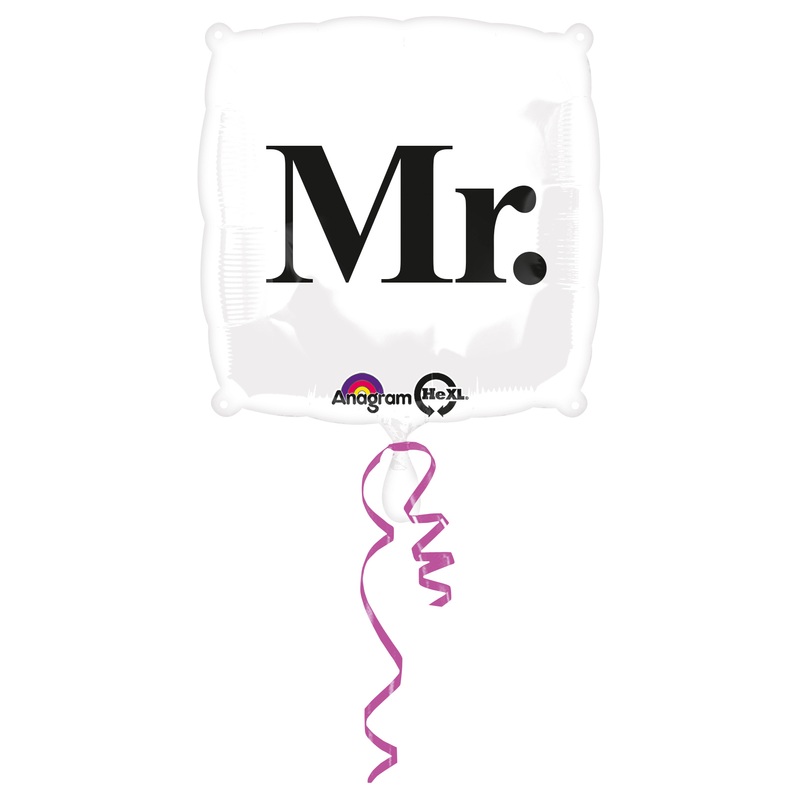 Foil balloon sentence component Mr