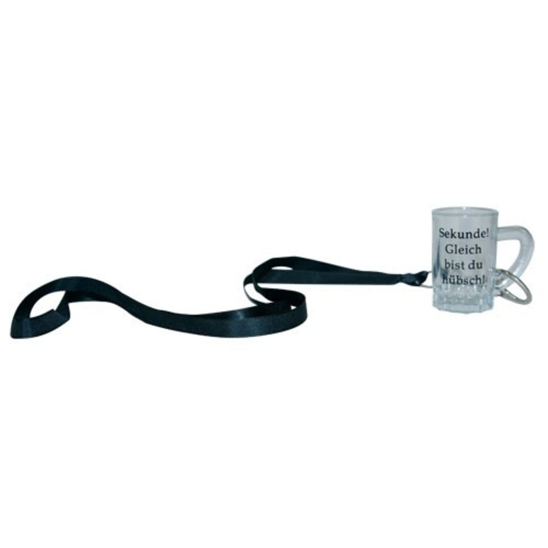 Funny shot glass to hang around your neck