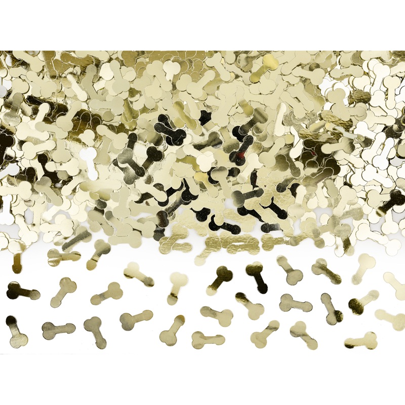 Golden penis sprinkle decoration 30g