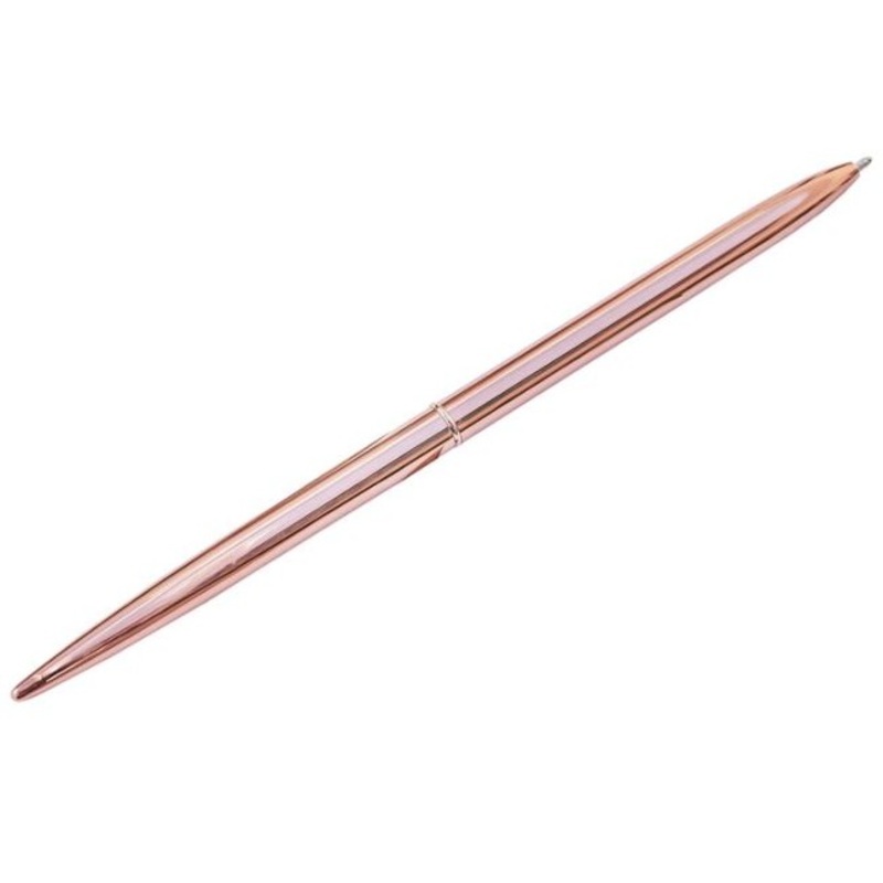 Rose gold fineliner ballpoint pen