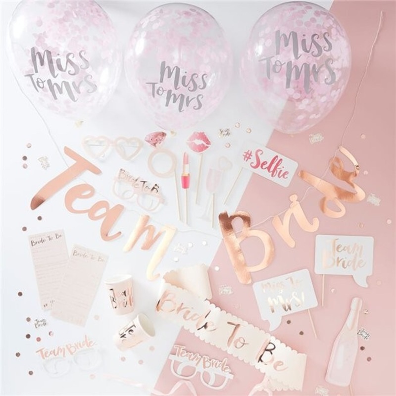 Team Bride party package 48 pieces