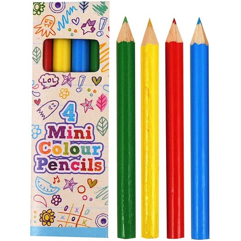1 mini colored pencil set