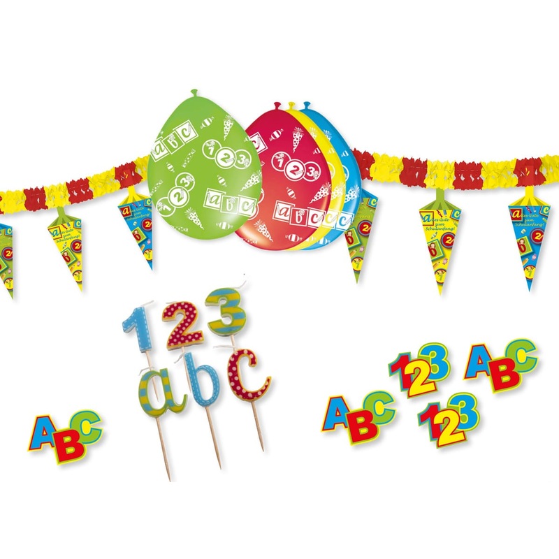 Back to school room decoration set 39 pieces