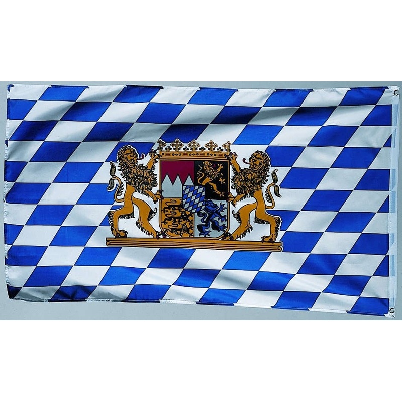Bavarian Coat of Arms Flag 1.5m x 90cm