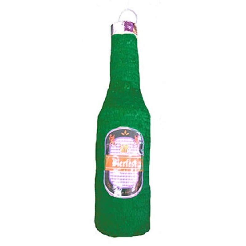 Beer Bottle Piata Green