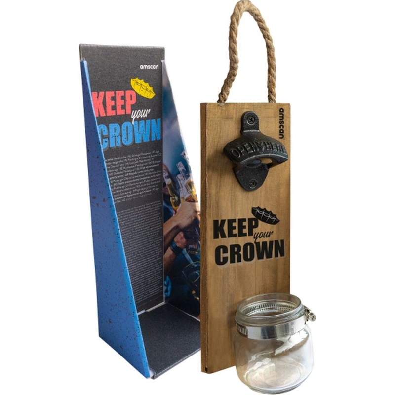 Bottle opener with bottle cap collector