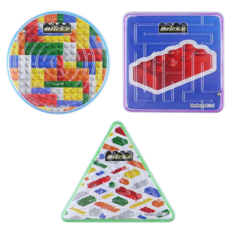 Colorful building blocks puzzle game 6cm