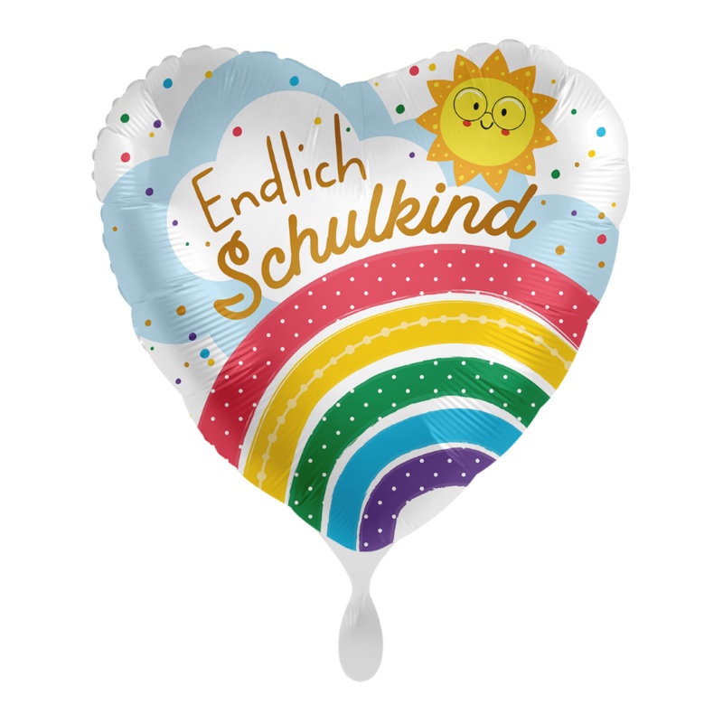 Foil balloon - Finally a schoolchild 45cm