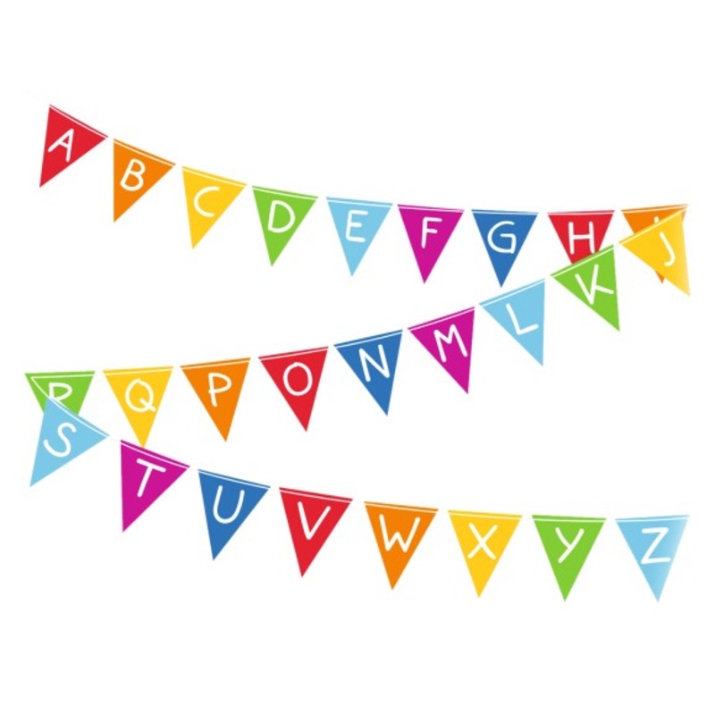 My first day of school pennant chain 4m