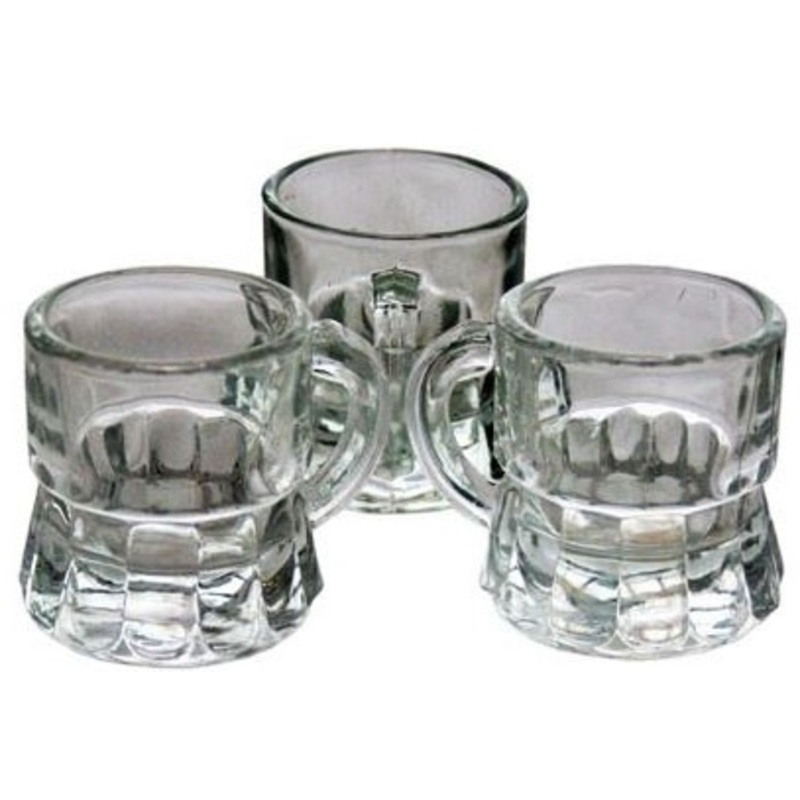 Robust shot glass jug