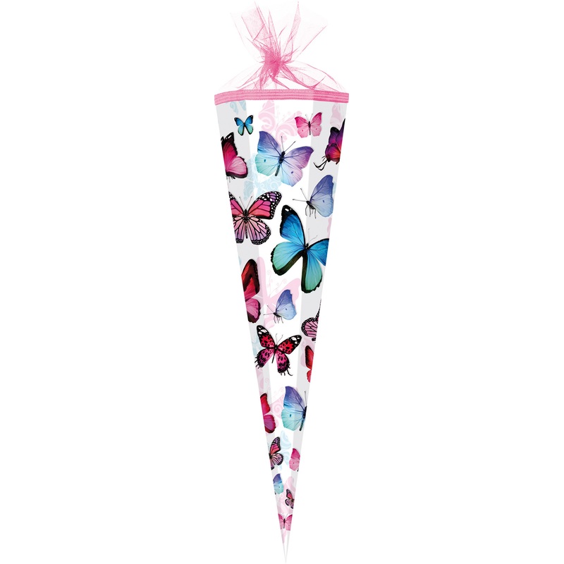 School cone with butterflies 85cm